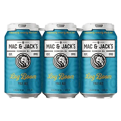 Mac & Jack's Brewing Log Boom Pale Ale 6pk Can