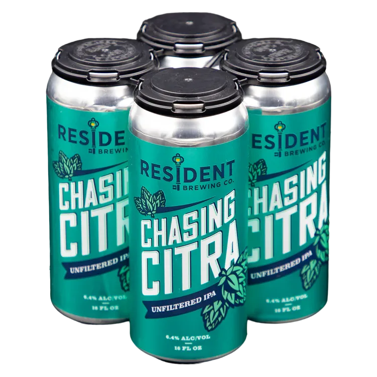 Resident Brewing Chasing Citra IPA 4pk 16oz Can