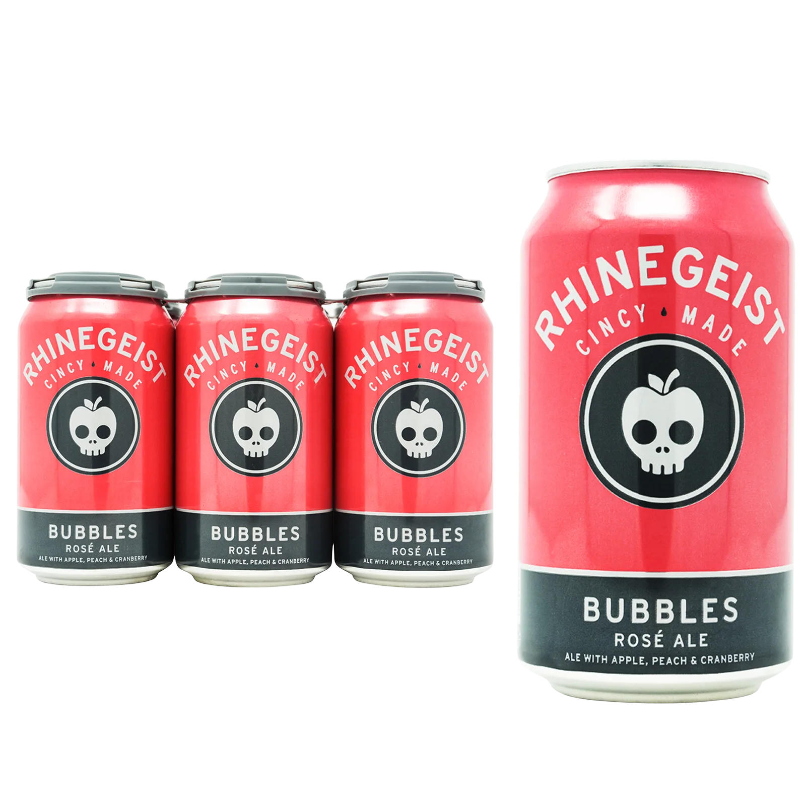 Rhinegeist Bubbles Fruited Ale 6pk Can 6.2% ABV
