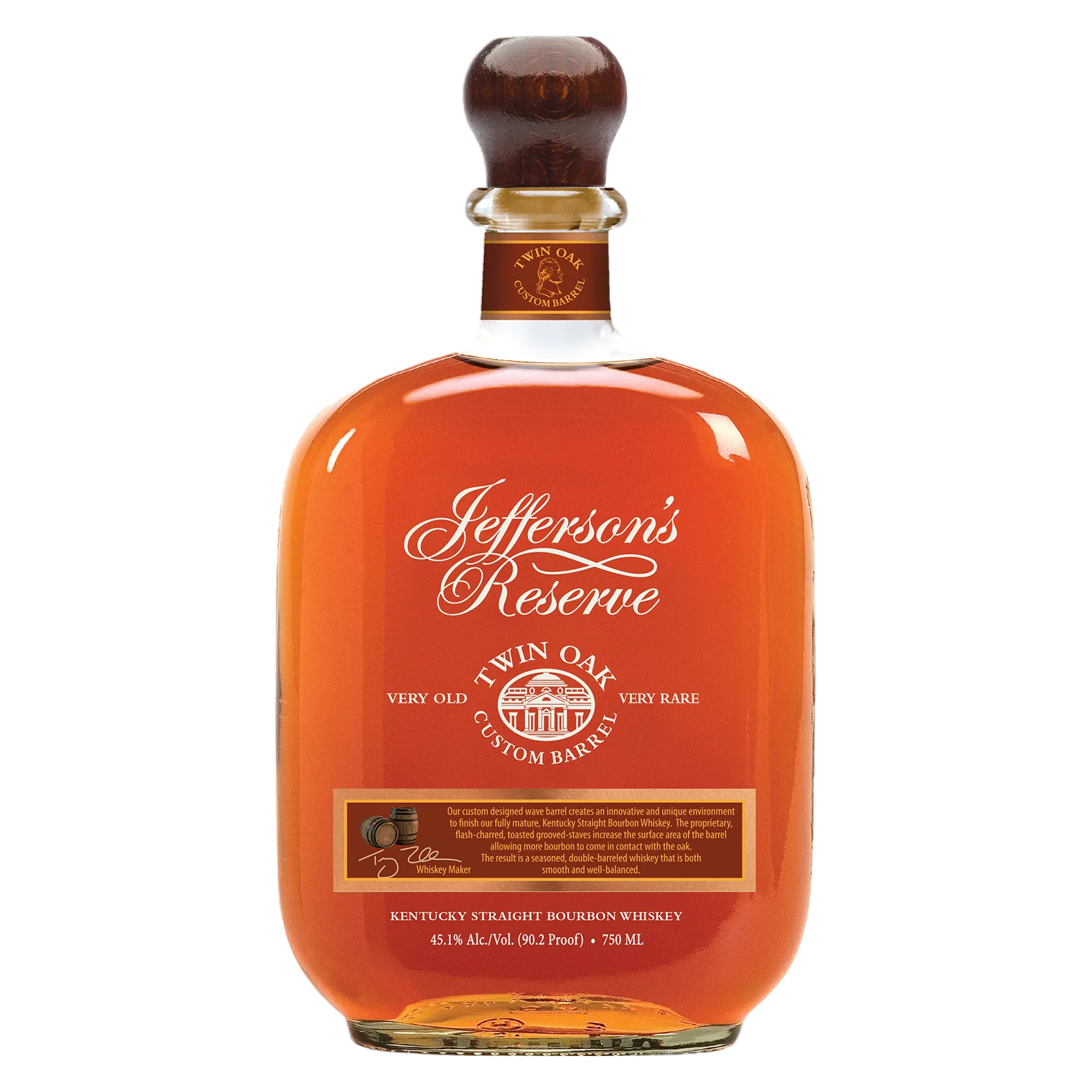 Jefferson's Reserve Twin Oak Bourbon