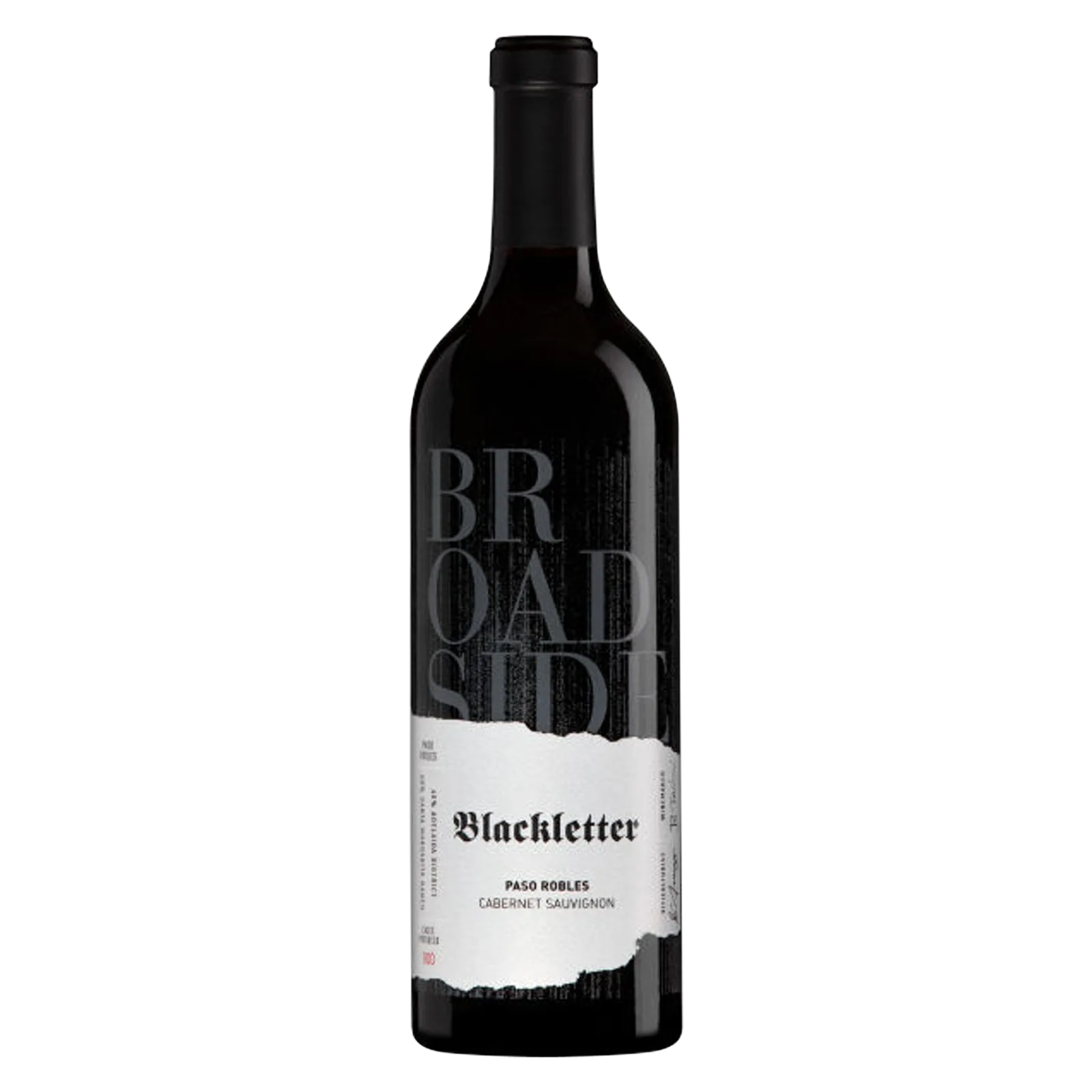 Broadside Blackletter Cabernet Sauvignon 15% ABV