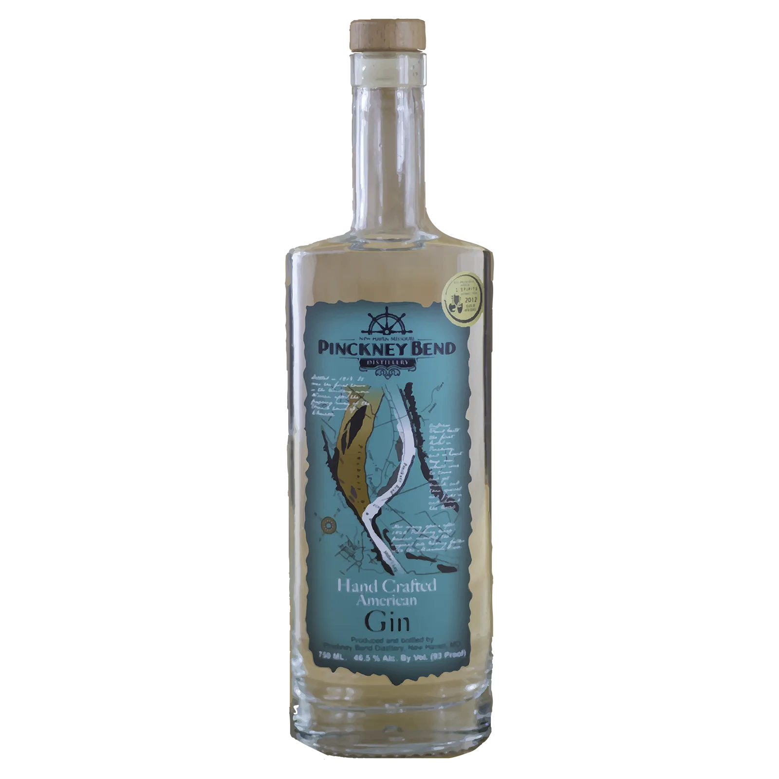 Pinckney Bend Hand Crafted Gin (93 Proof