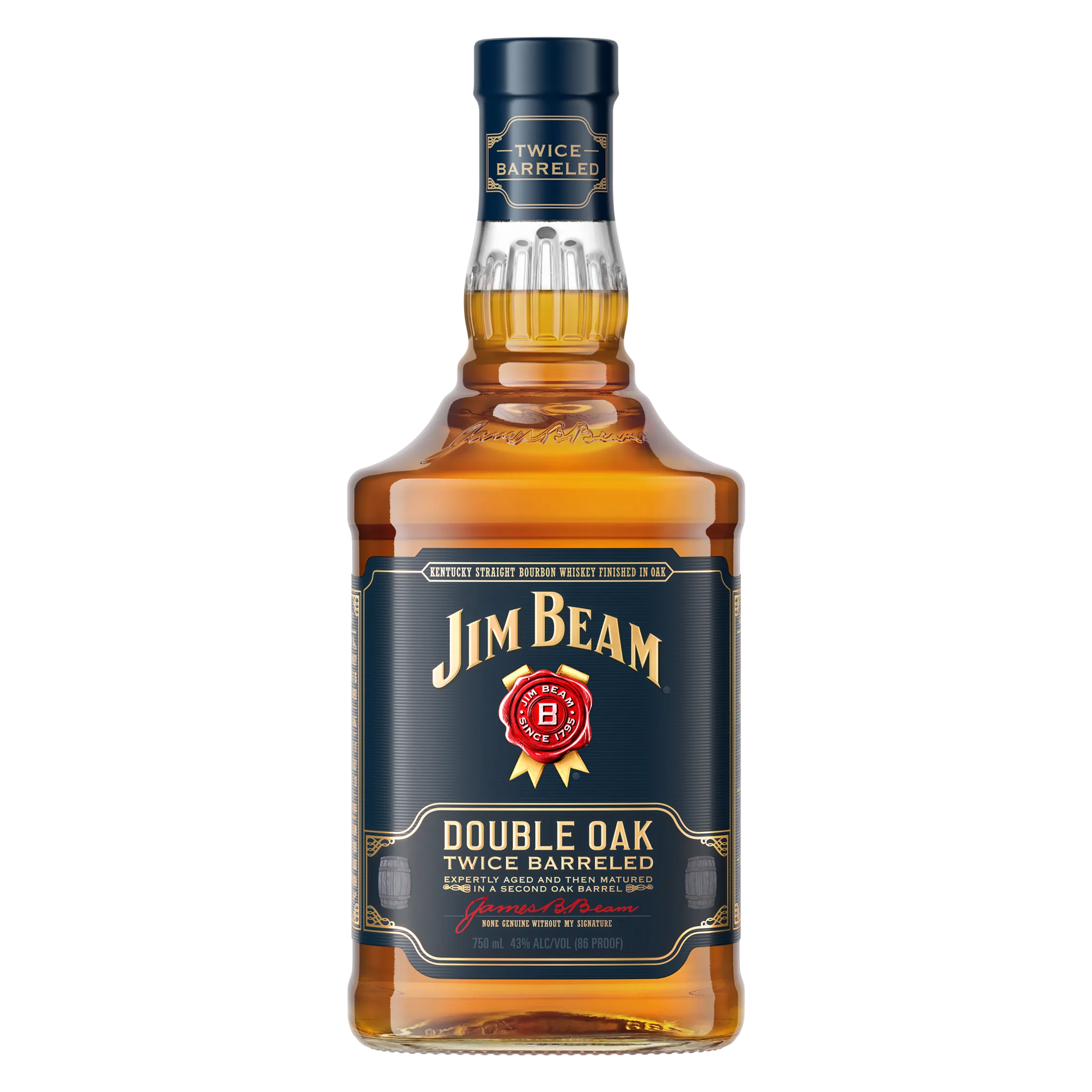 Jim Beam Double Oak Bourbon Whiskey (86 proof