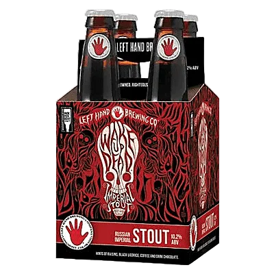 Left Hand Brewing Wake Up Dead Russian Imperial Stout 4pk Btl