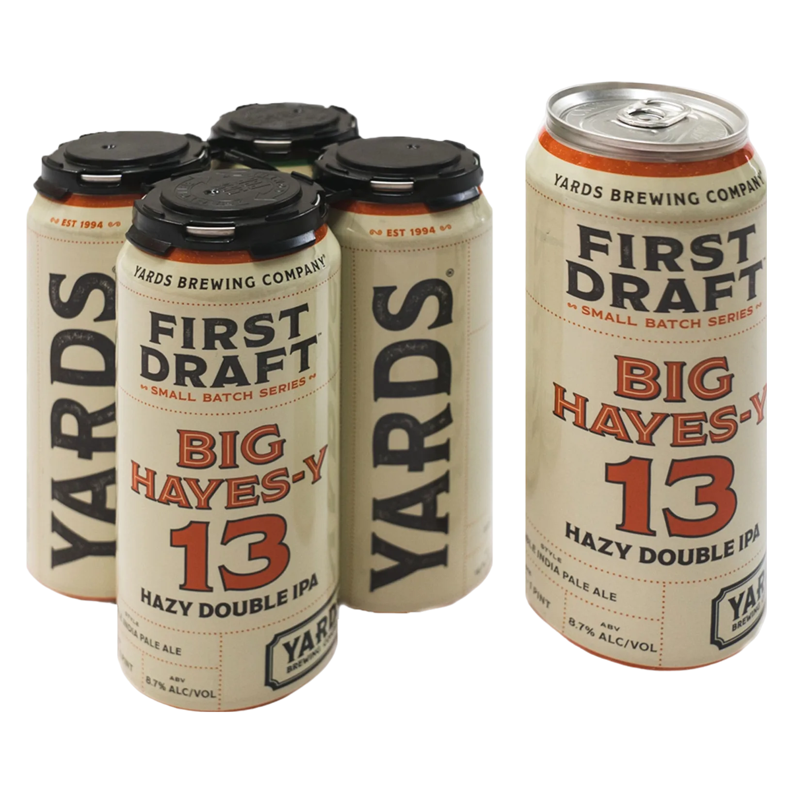 Yard's Big Hayesy Hazy DIPA 4pk 16oz Can 8.7% ABV