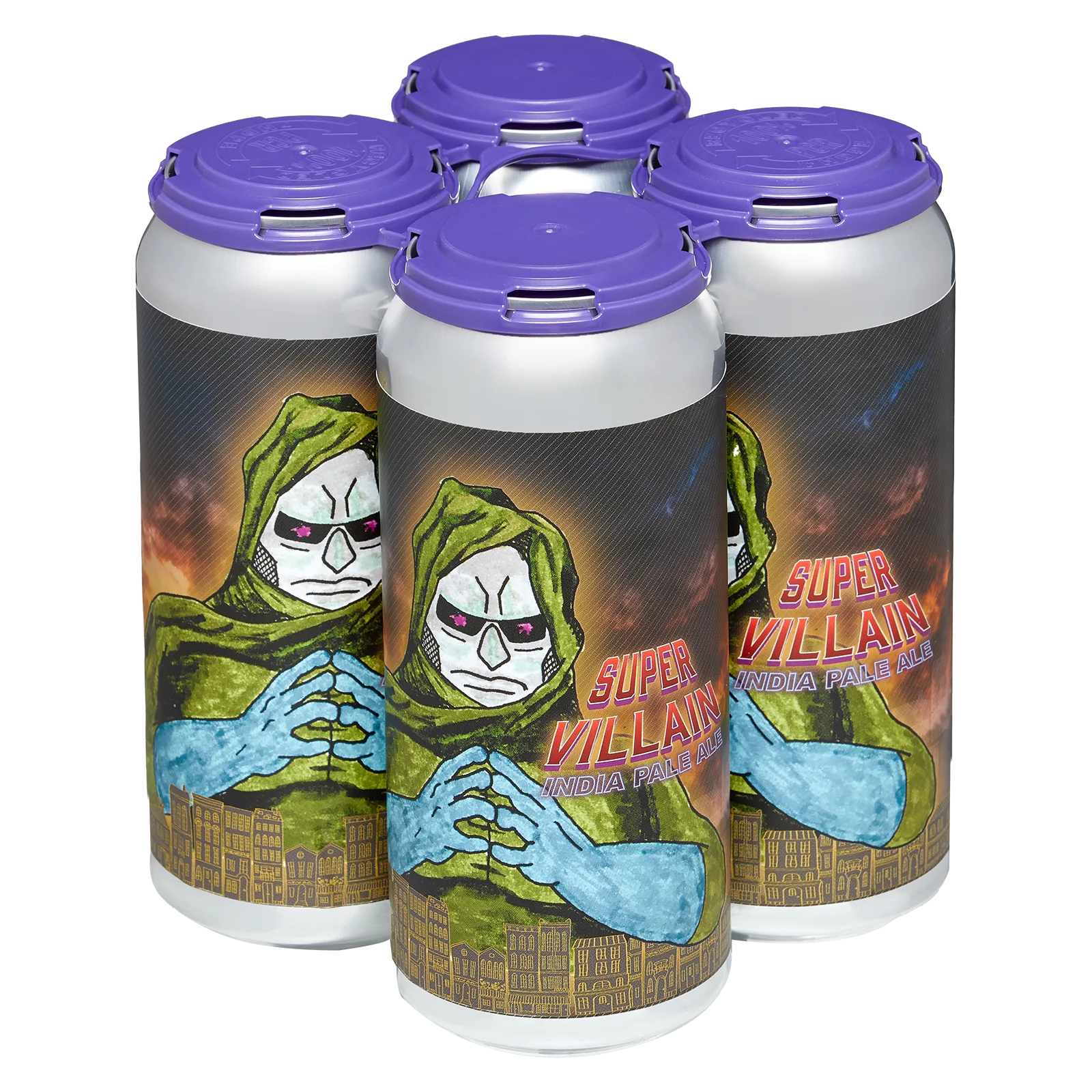 Urban Village Super Villain IPA 4pk 16oz Can 6.5% ABV