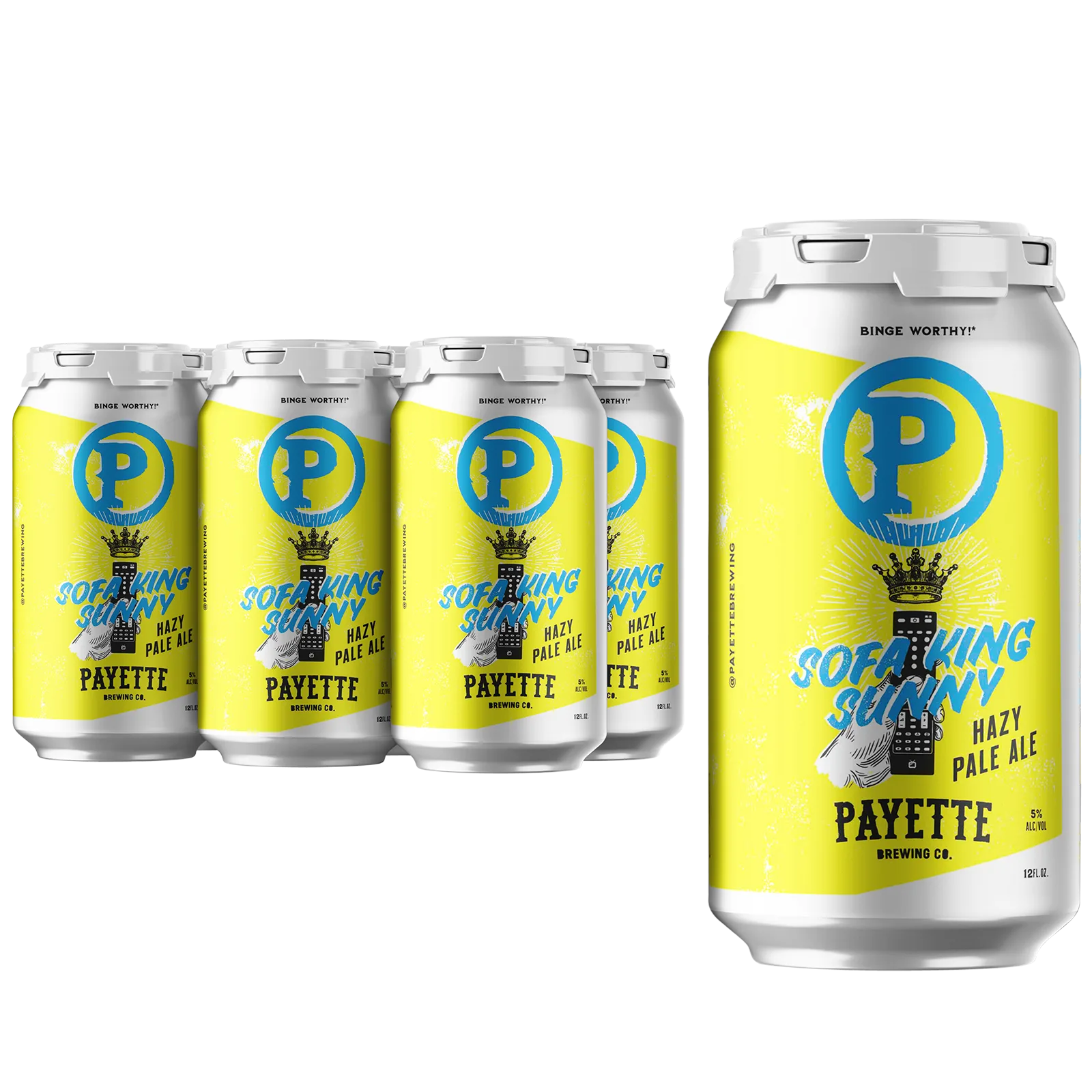 Payette Sofa King Sunny Hazy Pale Ale 6pk Can 5.0% ABV