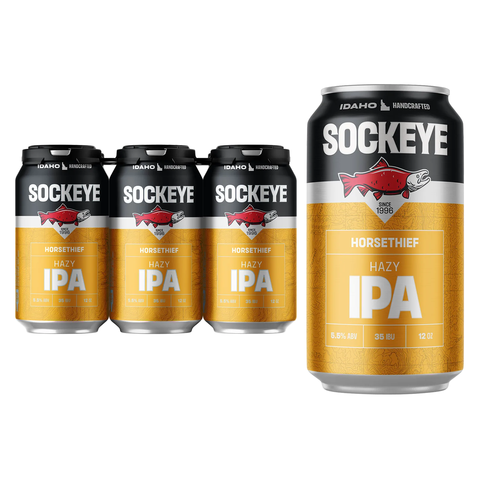 Sockeye Horsethief Hazy IPA 6pk Can 4.3% ABV