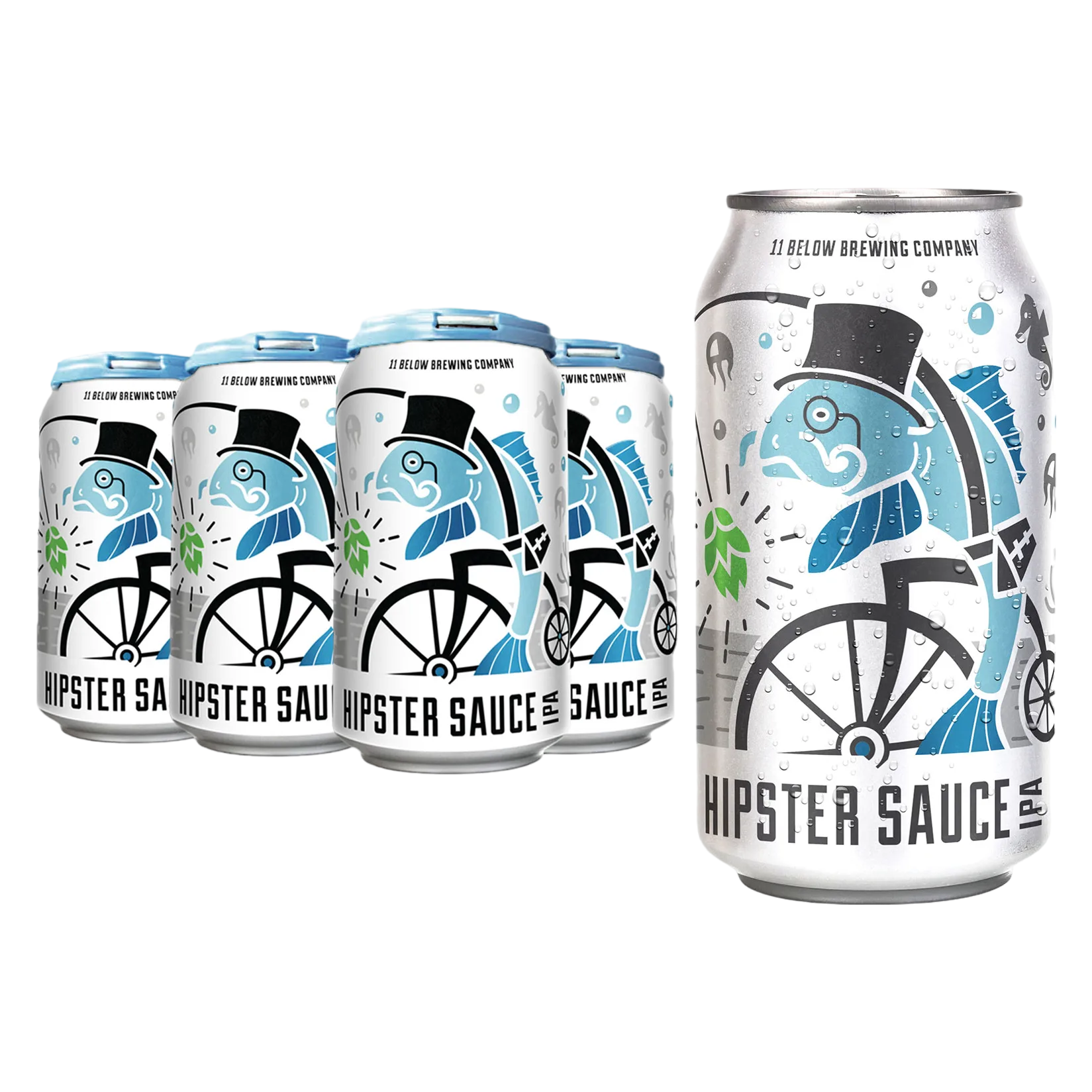 11 Below Brewing Hipster Sauce 6Pk Can 6.5 % ABV