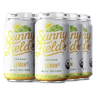 Sunny Fields Organic Seltzer Lemon (6PKC 12 OZ)