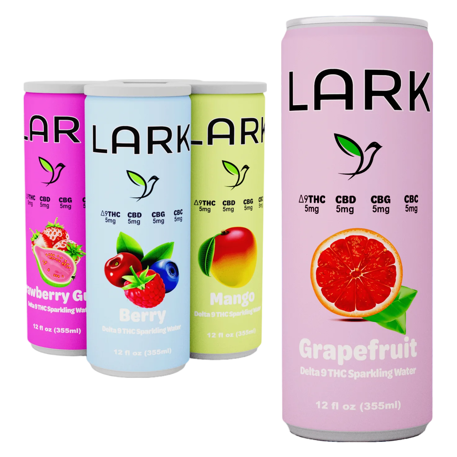 Lark THC 5mg Variety Pack Seltzers 4pk Can