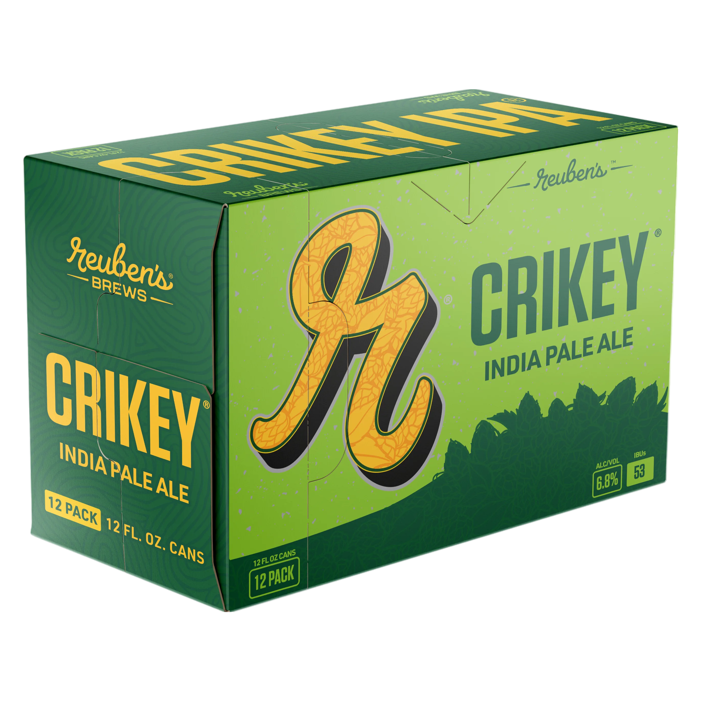 Reuben's Brews Crikey IPA 12pk Cans