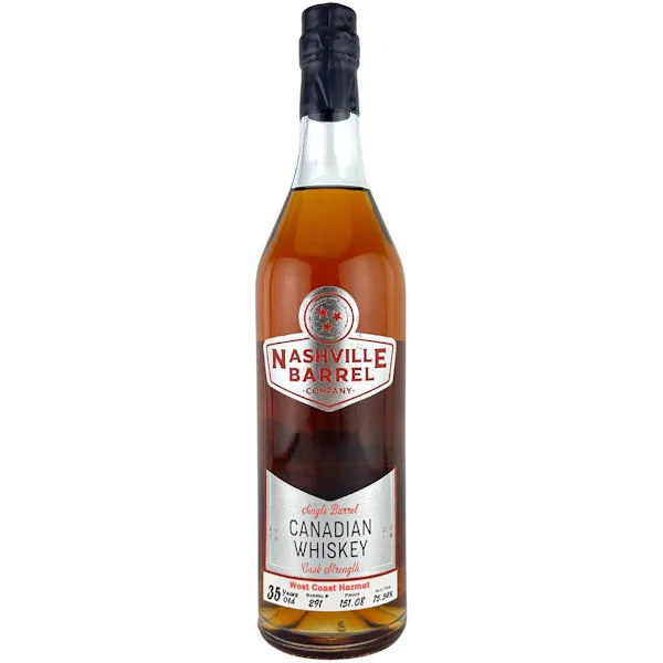 Nashville Barrel Co 35 Year Old Single Barrel Canadian Whiskey 750Ml