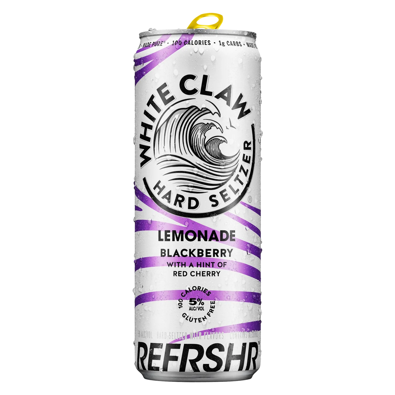 White Claw REFRSHR Lemonade Blackberry with a hint of Red Cherry Single 12oz Can 5.0% ABV