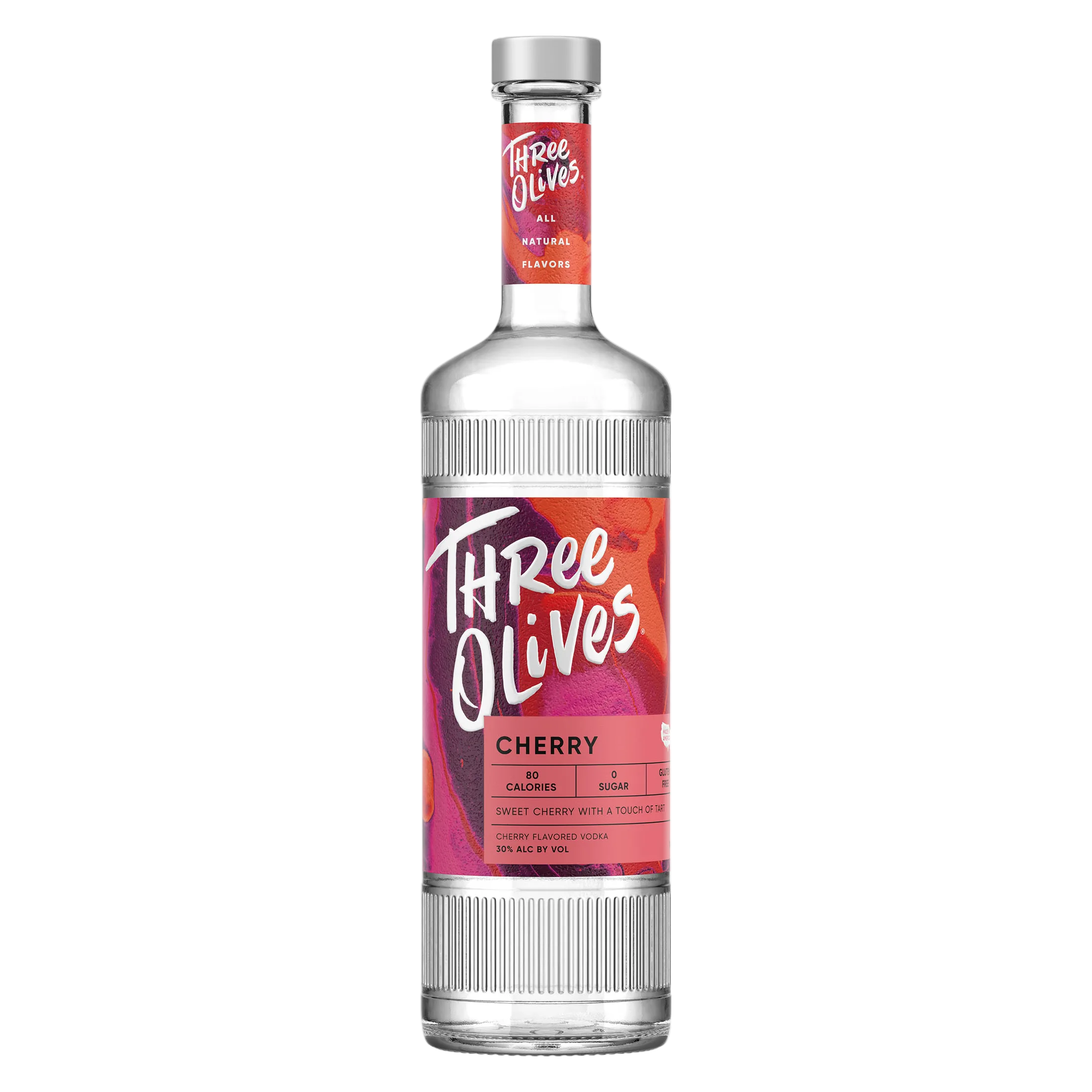 Three Olives Vodka Cherry 1L (60 Proof)