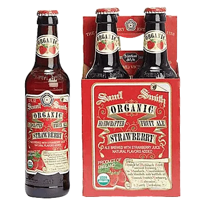 Samuel Smith Organic Strawberry Fruit Ale 4pk 11.2oz Btl