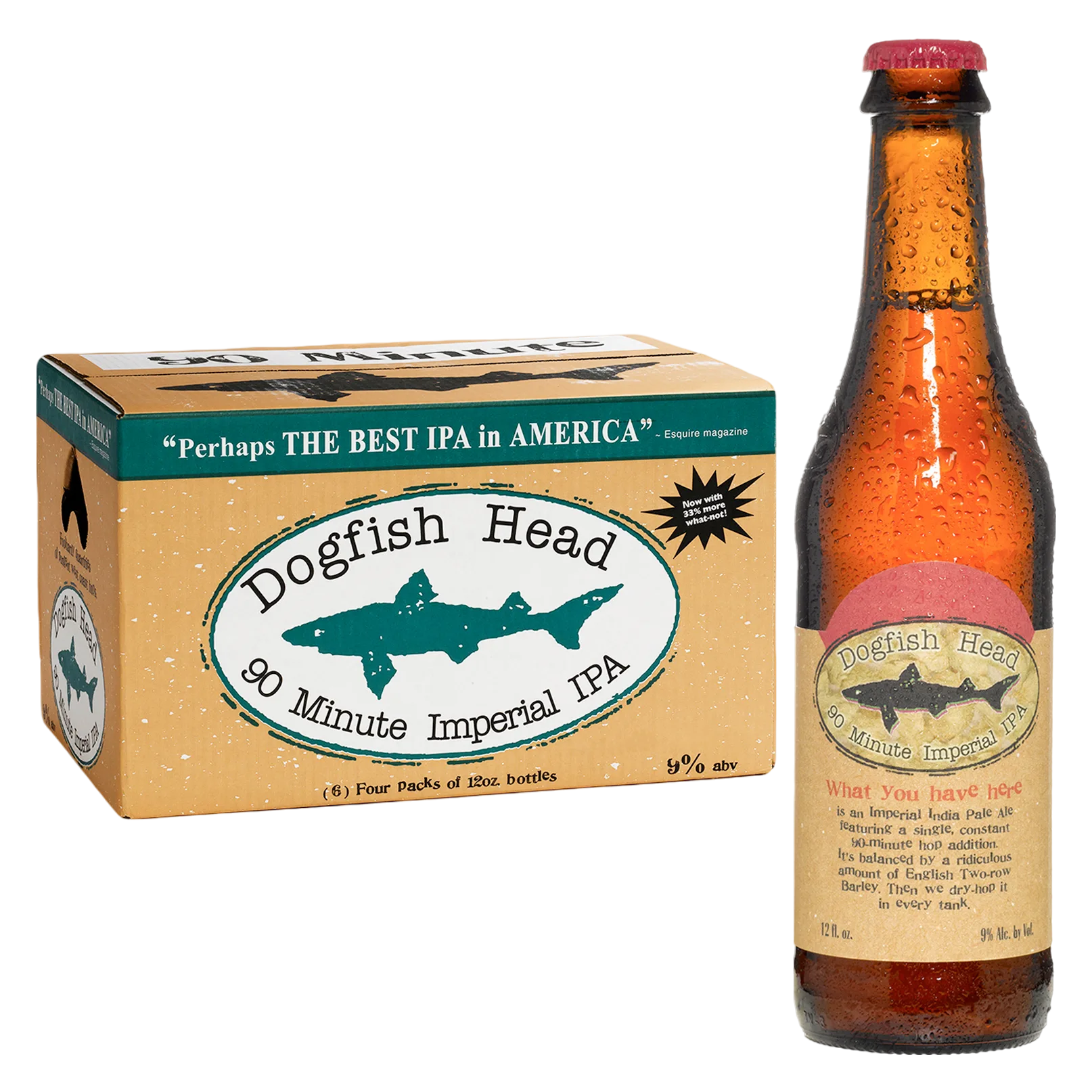 Dogfish Head 90 Minutes 4pk BTL 9% ABV