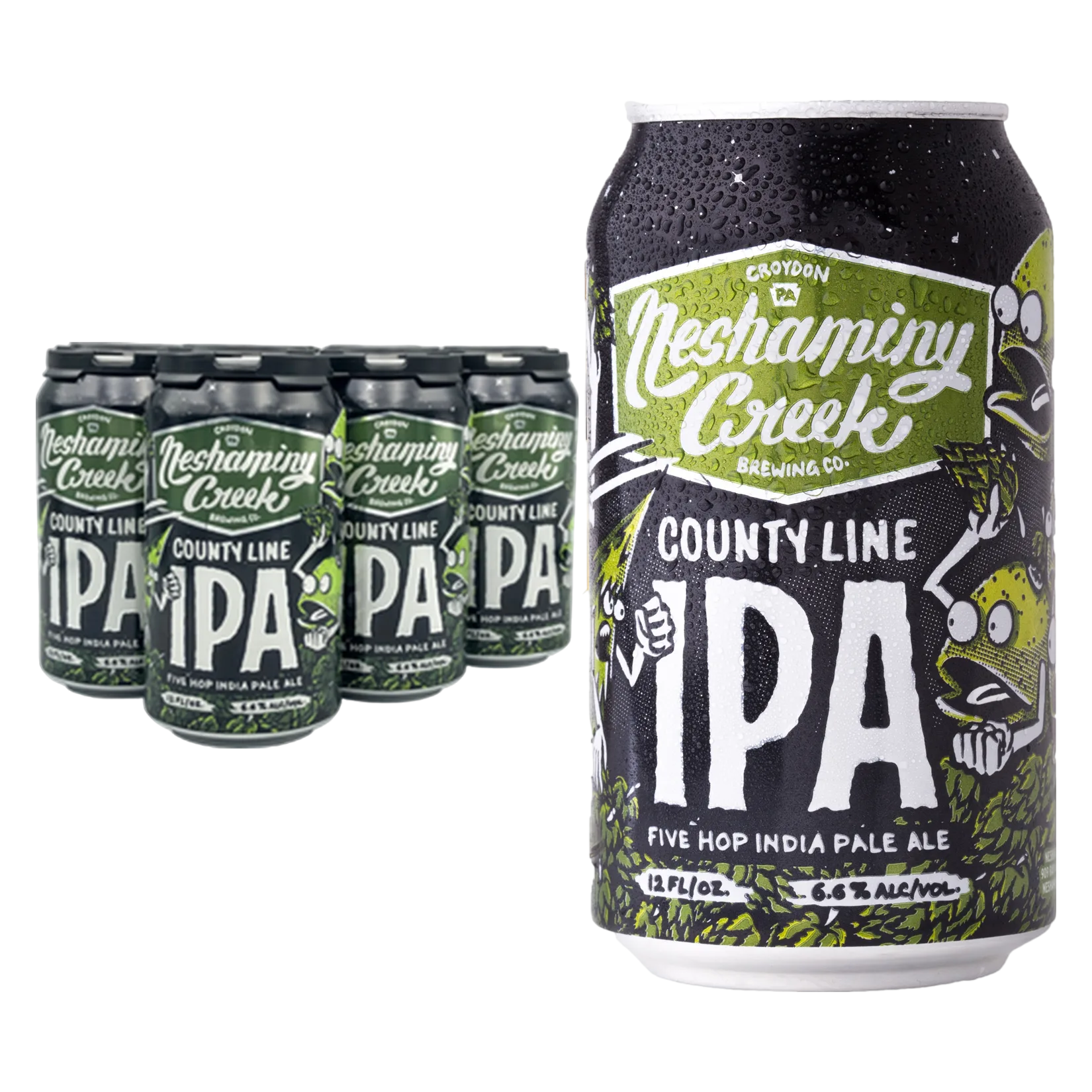 Neshaminy Creek County Line IPA 6pk Can 6.6% ABV