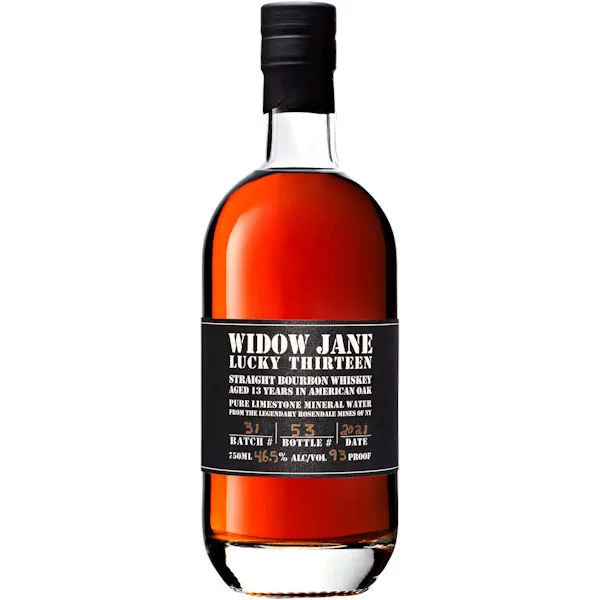 Widow Jane Lucky 13 Yearold Bourbon Whiskey 750Ml