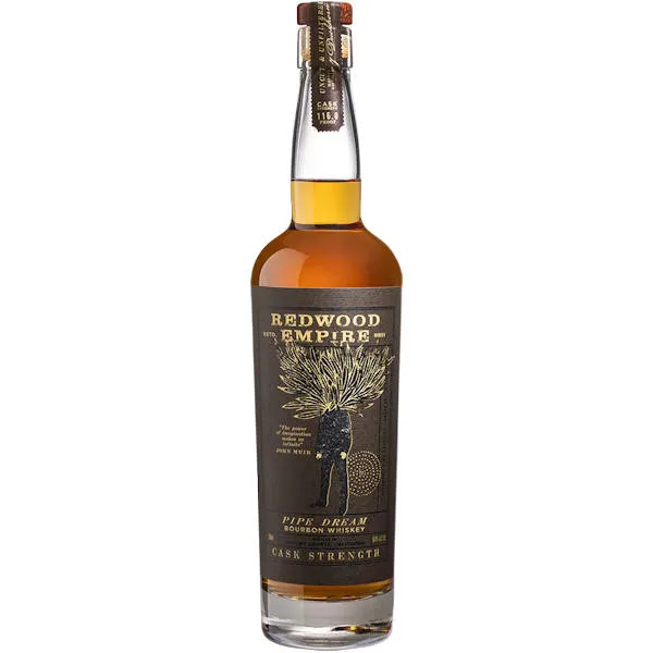 Redwood Empire Pipe Dream Cask Strength California Bourbon Whiskey 750Ml