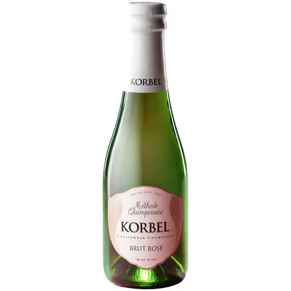 Korbel California Brut Rosechampagne Nv 4 Pack 187Ml