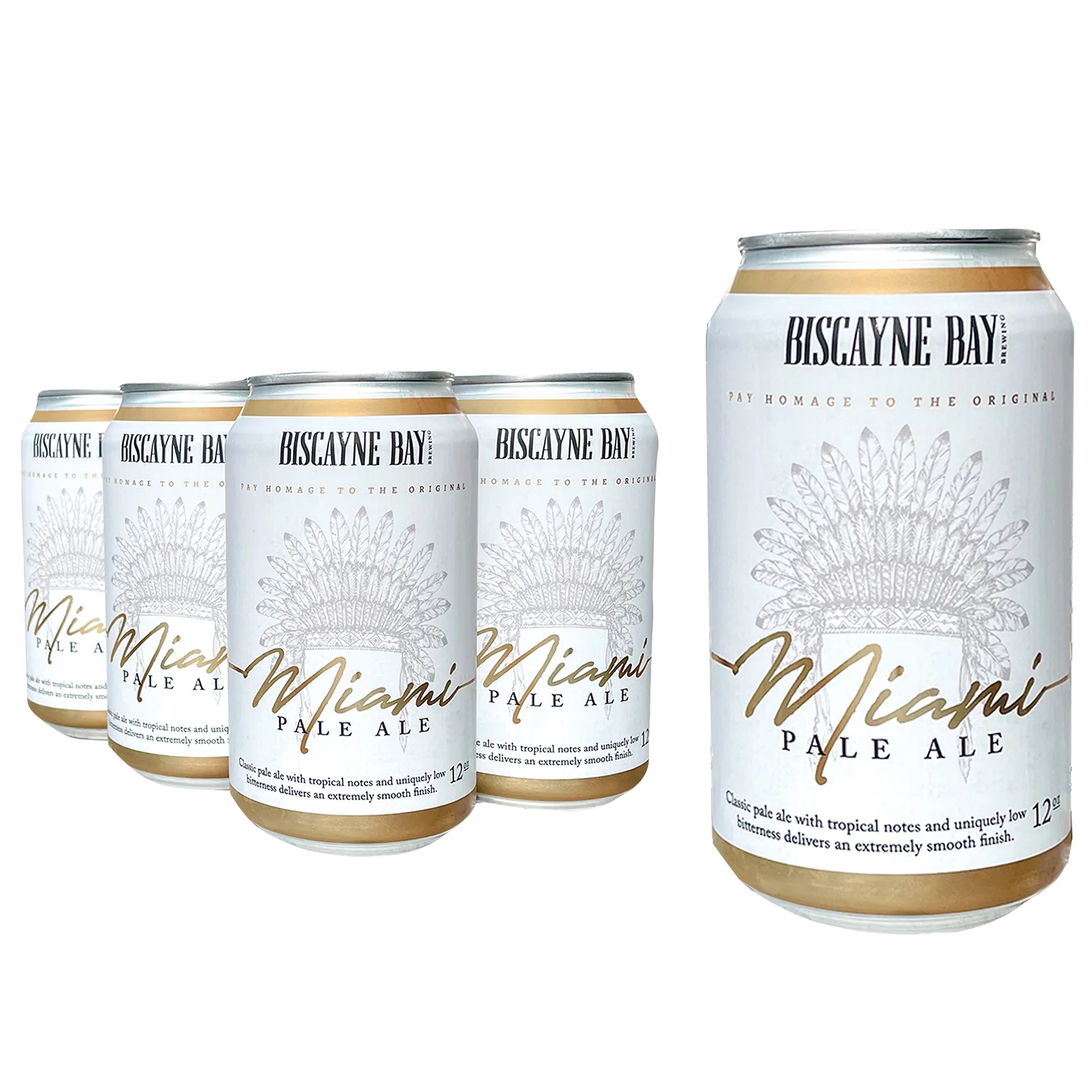 Biscayne Bay Brewing Miami Pale Ale 6pk Can 5.5% ABV
