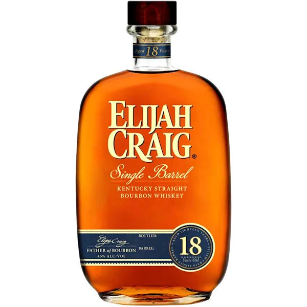 Elijah Craig Single Barrel 18 Year Old Kentucky Straight Bourbon Whiskey 750Ml