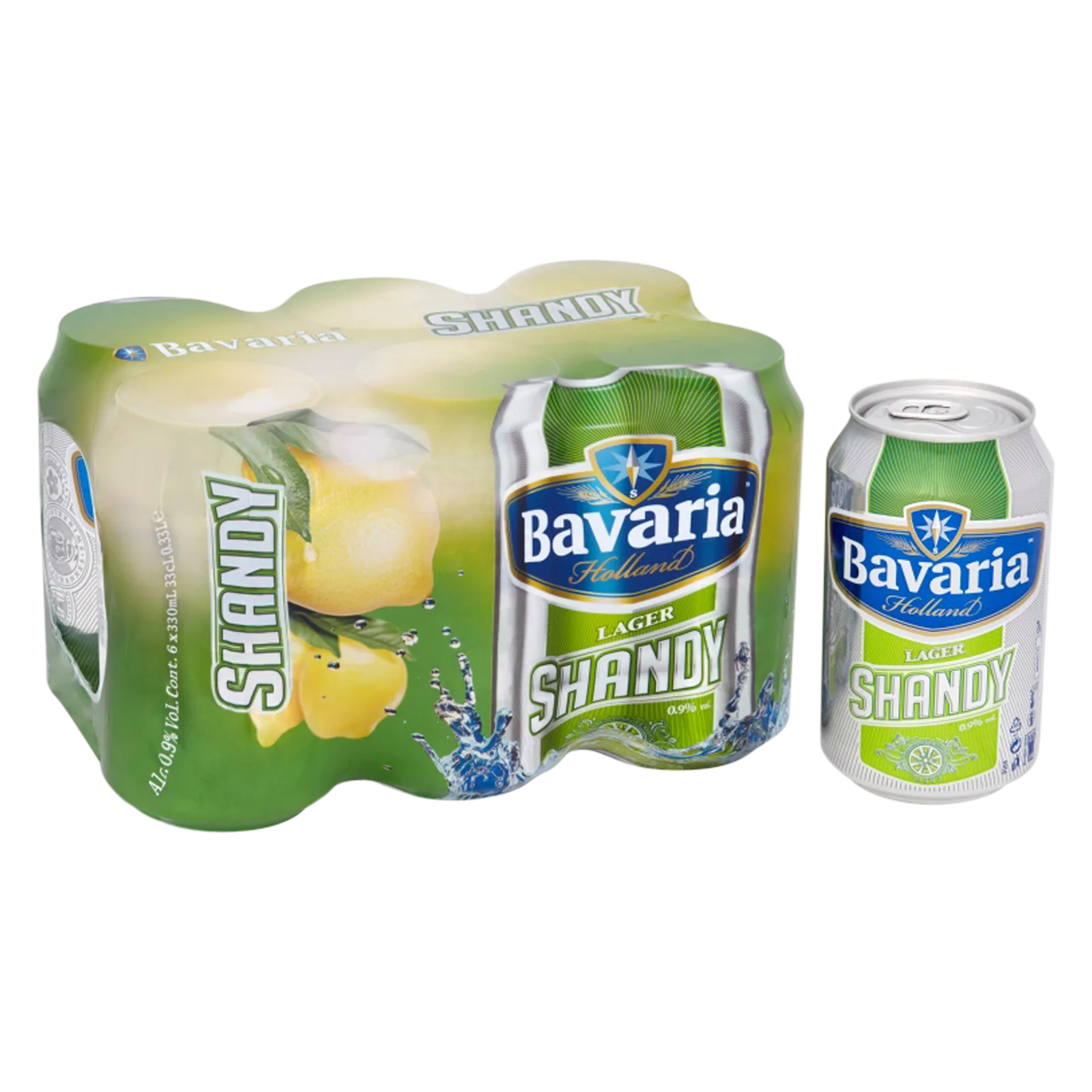 Bavaria Lager Shandy, 6 x 330ml