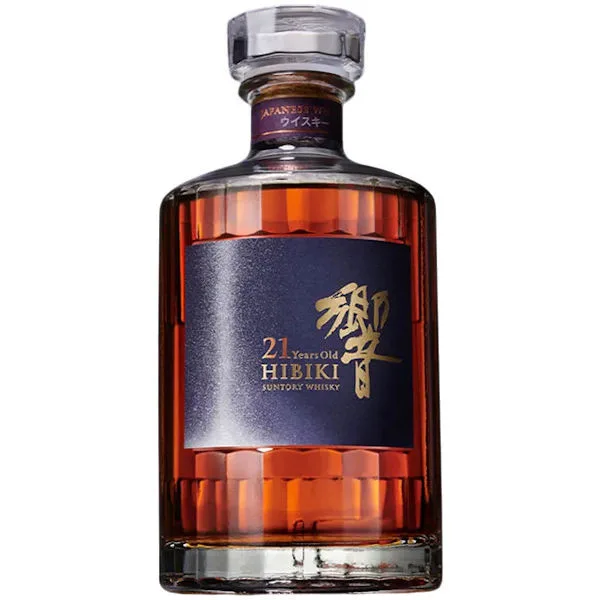 Suntory Hibiki 21 Year Old Hiroshi Senju Artist Collaboration Japanese Whisky 700Ml