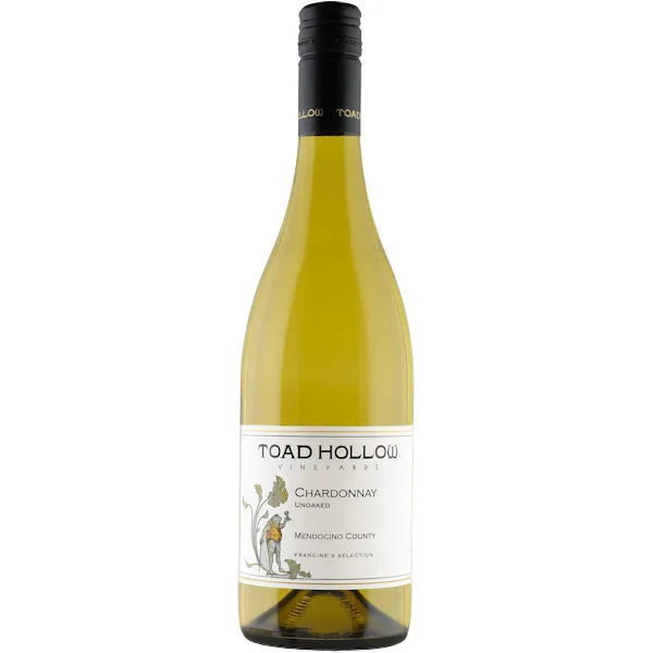 Toad Hollow Francines Selection Mendocino Unoaked Chardonnay 2024