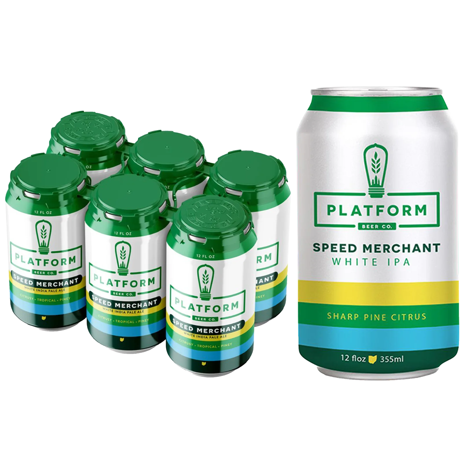 Platform Speed Merchant White IPA 6pk Can 6.6% ABV