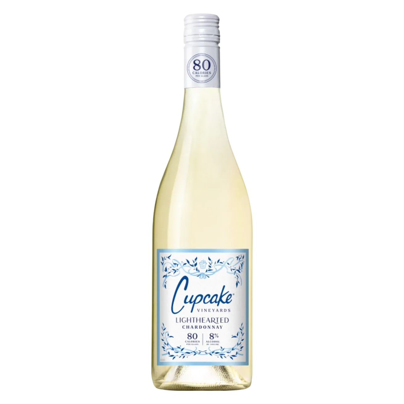 Cupcake® Vineyards Chardonnay, White Wine, California 2019, 1 ct