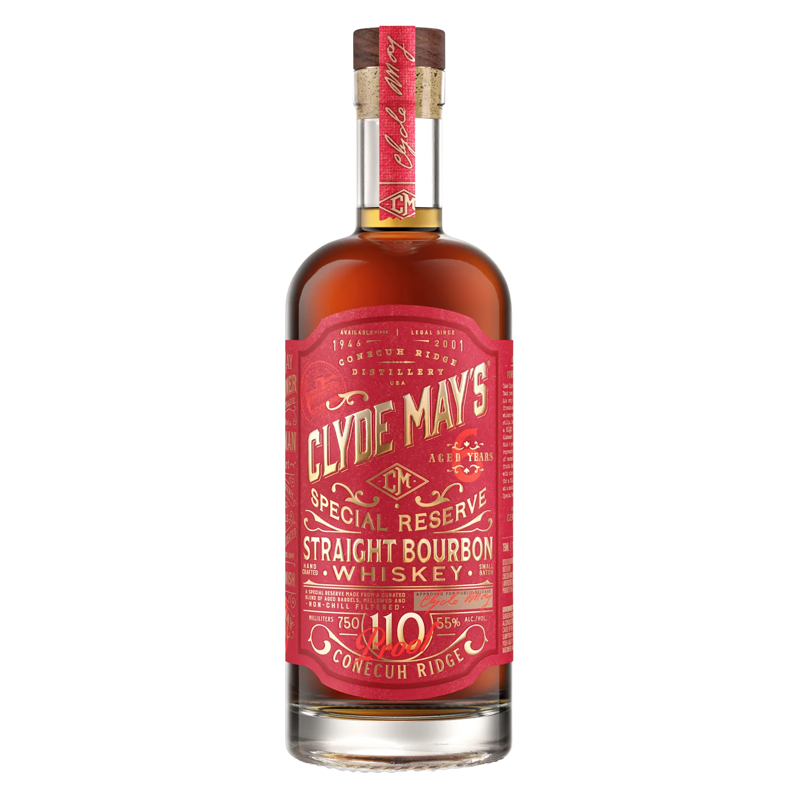 Clyde Mays Special Reserve Whiskey Aged 6 Years (110 proof
