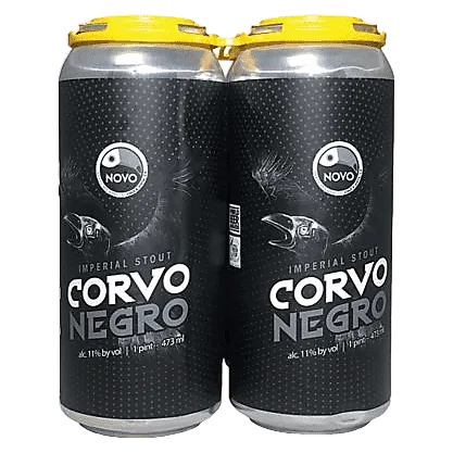 Novo Brazil Brewing Corvo Negro 4pk 16oz Can