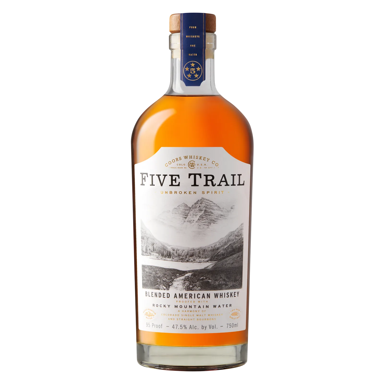 Five Trail Blended American Whiskey (95 Proof