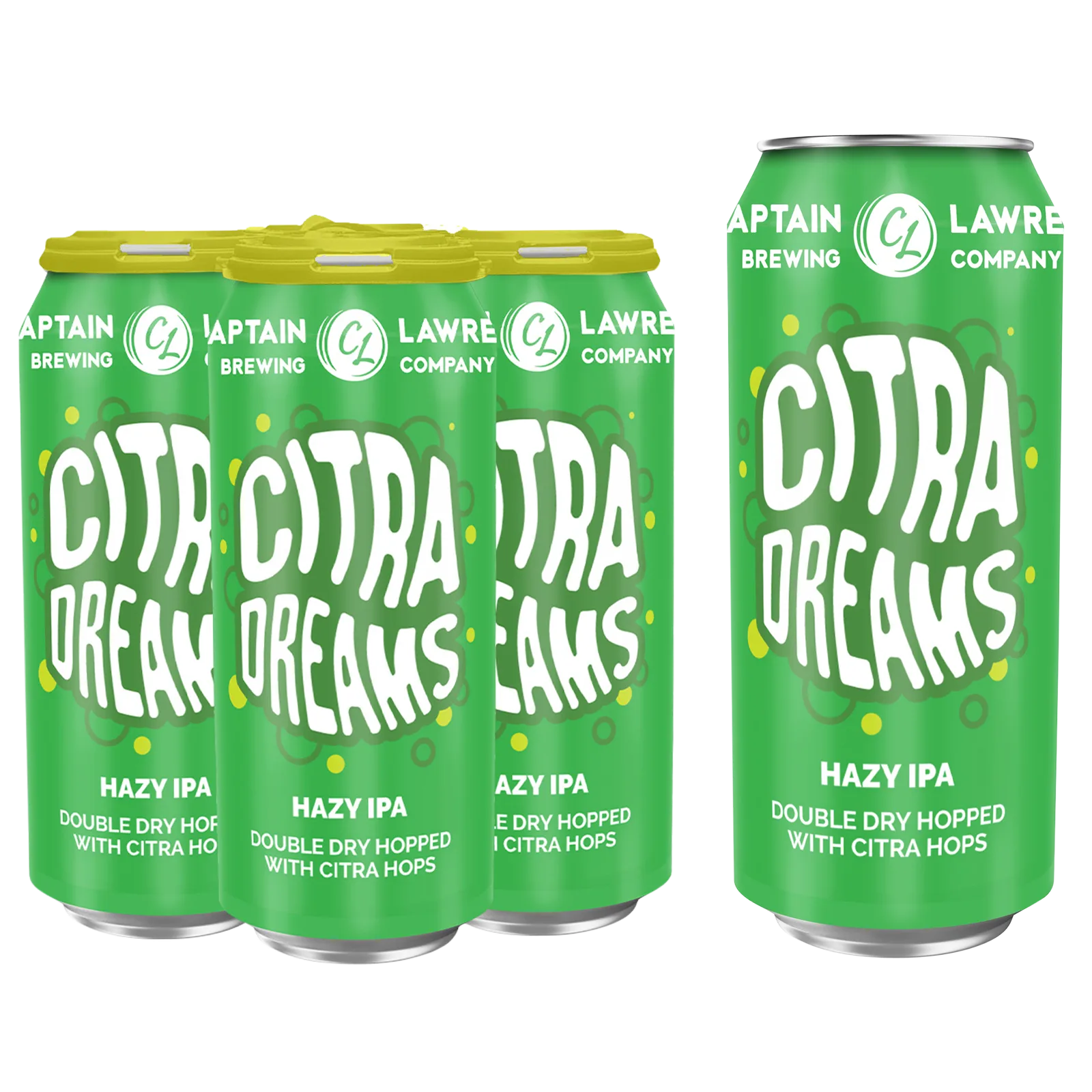 Captain Lawrence Brewing Co Citra Dreams Hazy IPA 4pk 16oz Can 7.0% ABV