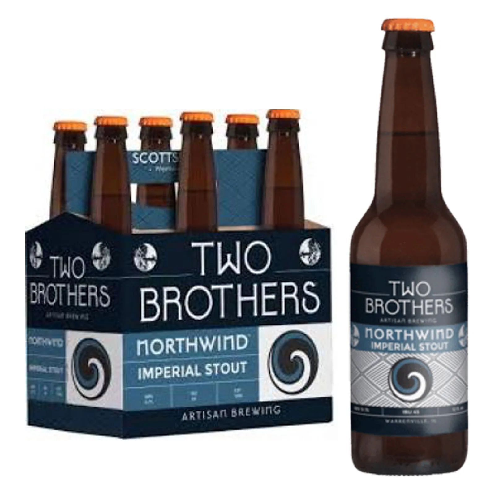 Two Brothers Northwind Imperial Stout 6pk Btl 9.1% ABV