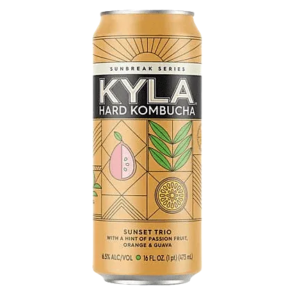 KYLA Hard Kombucha Sunbreak Sunset Trio Single 16oz Can