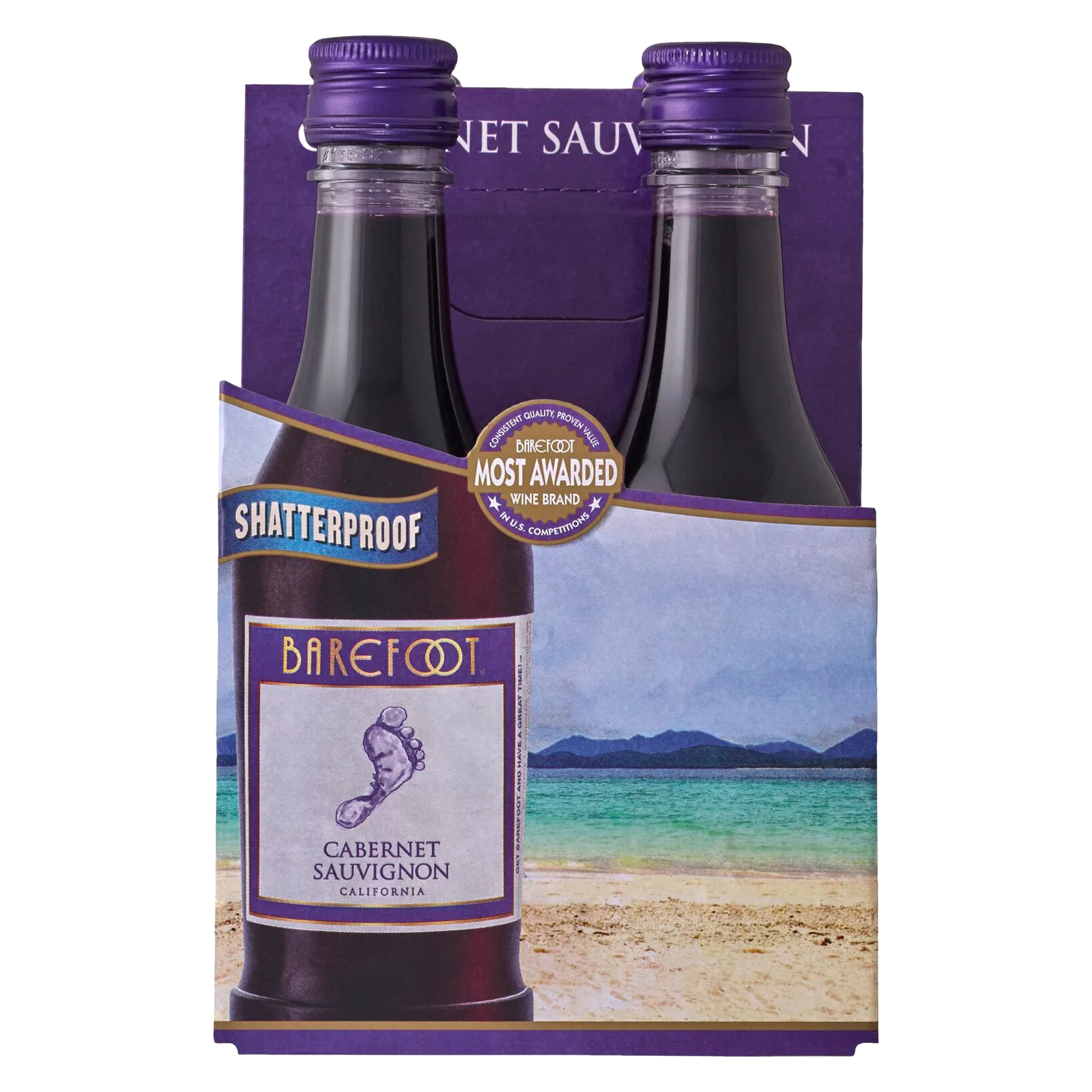 Barefoot Cabernet 4pk Btl