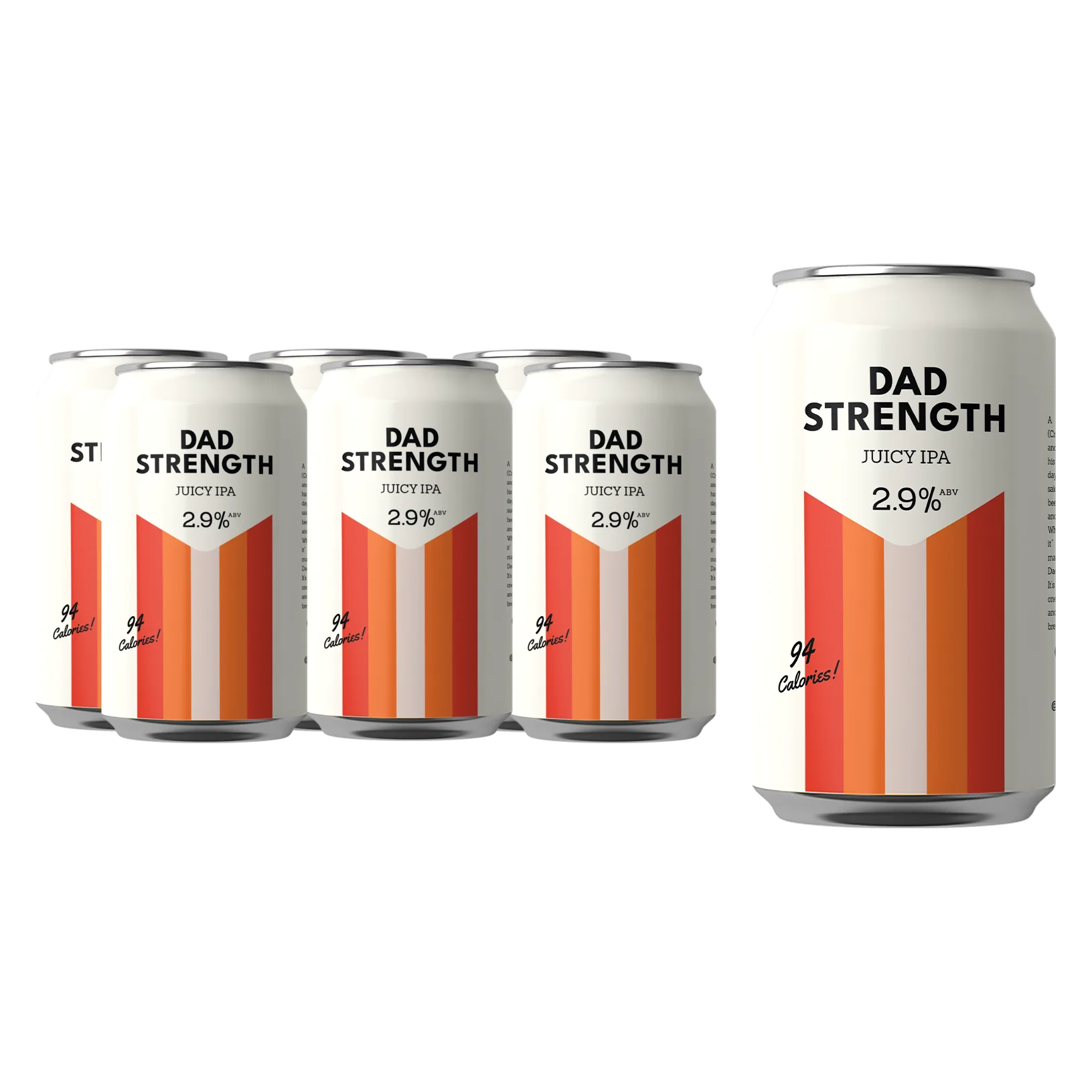Dad Strength Juicy IPA 6pk Can 2.9% ABV