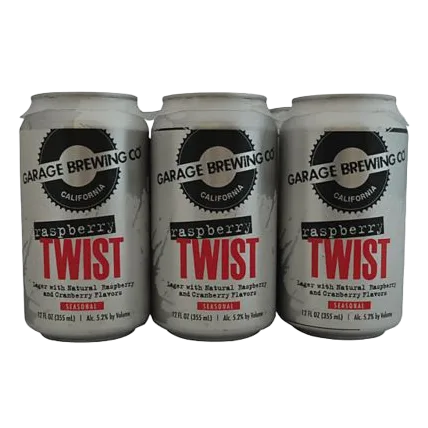 Garage Brewing Raspberry Twist Lager (6PKC