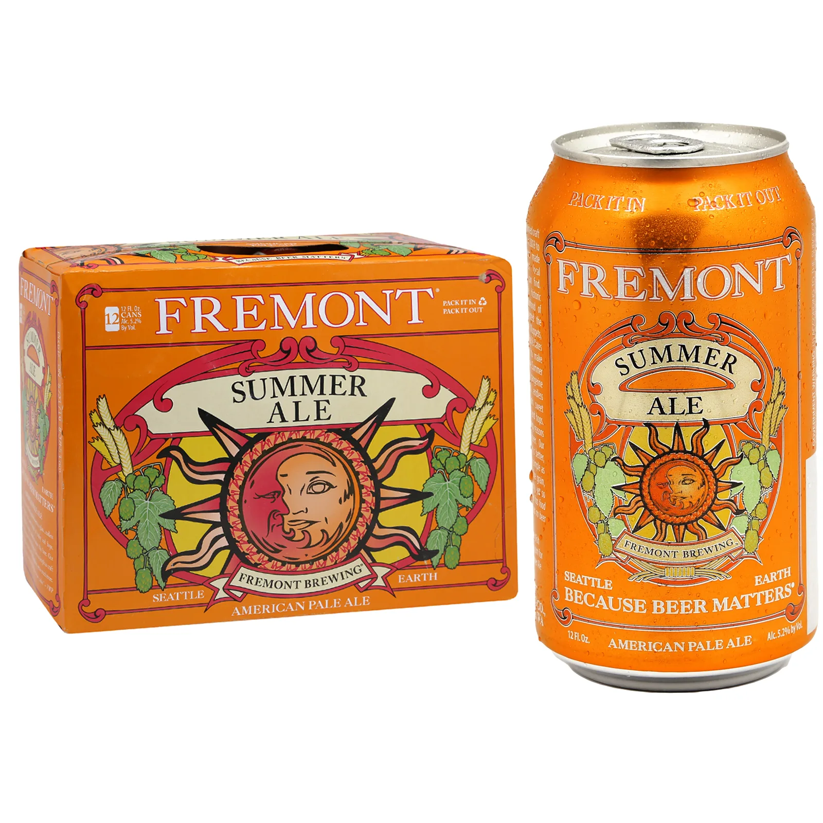 Fremont Brew Summer Ale 12 Pack cans