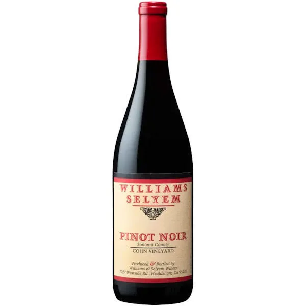 Williams Selyem Cohn Vineyard Sonoma Pinot Noir 2022