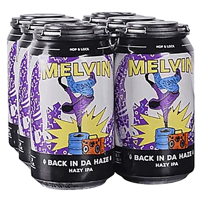 Melvin Brewing Back In Da Haze IPA 6pk Can