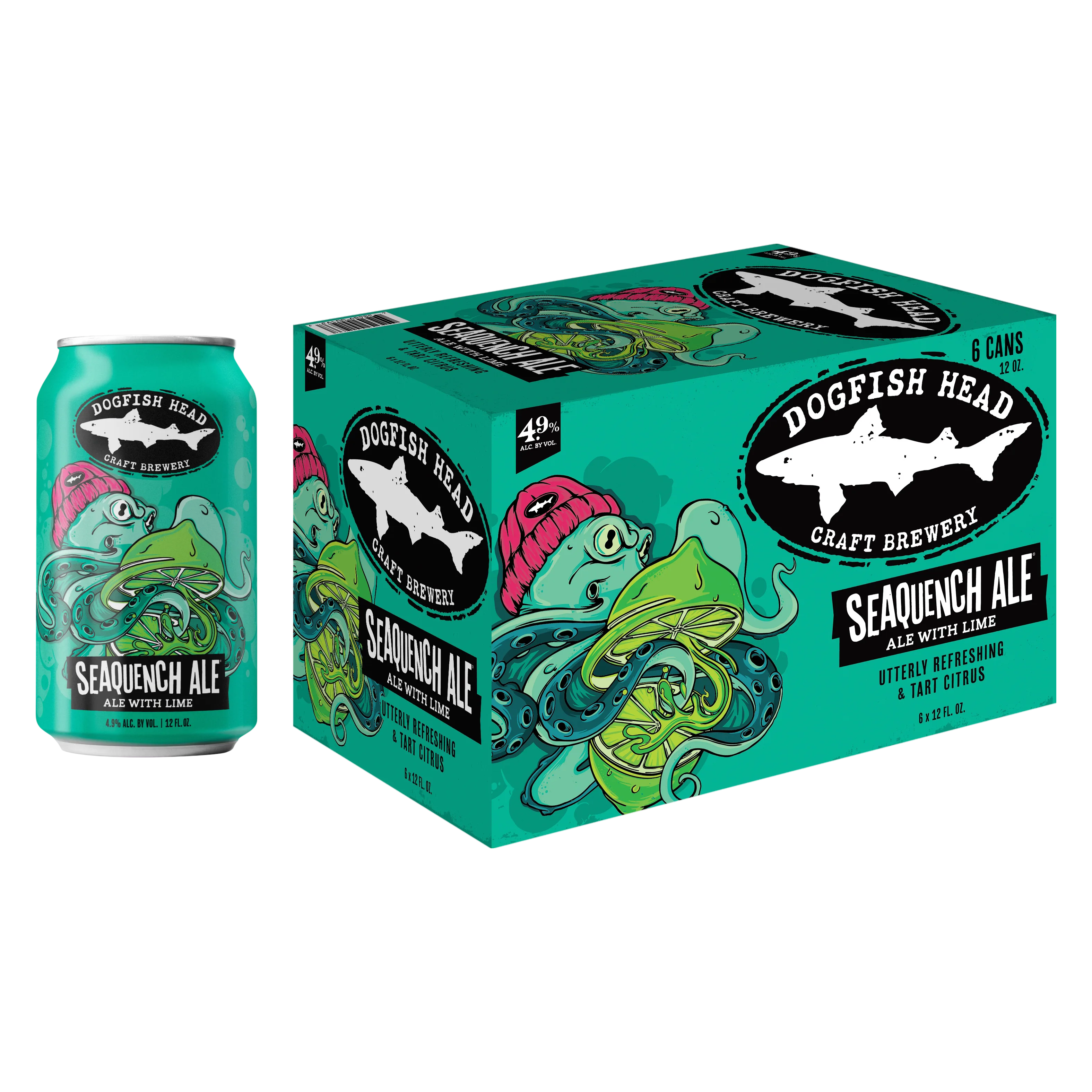 Dogfish Head SeaQuench Ale Session Sour Beer 6pk Cans