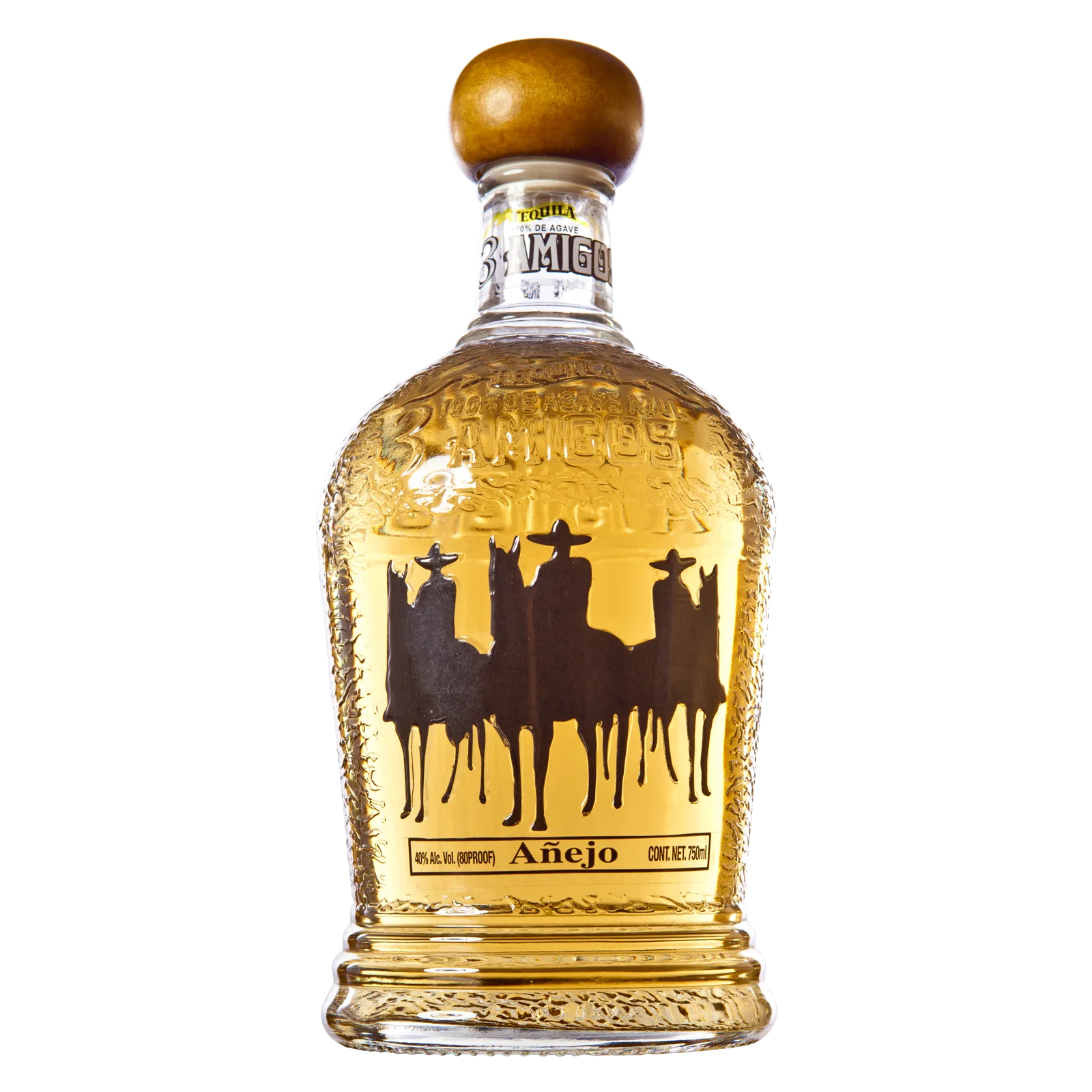 3 Amigos Anejo Tequila