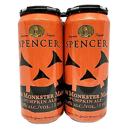 Spencer Brewery Monkster Mash Pumpkin Ale 4pk 16oz Can