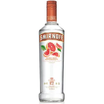 Smirnoff Ruby Red Grapefruit Vodka 750Ml