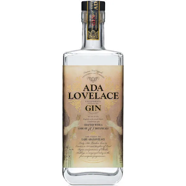 Great Women Spirits Ada Lovelace California Gin 750Ml