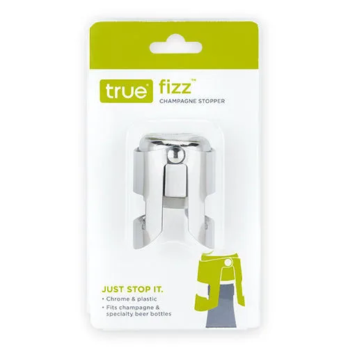 True Fizz Chrome Champagne Stopper